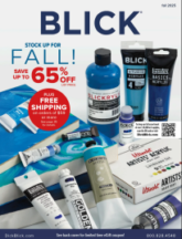 Free Blick’s Art Catalog Request