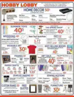 Hobby Lobby Weekly Ad